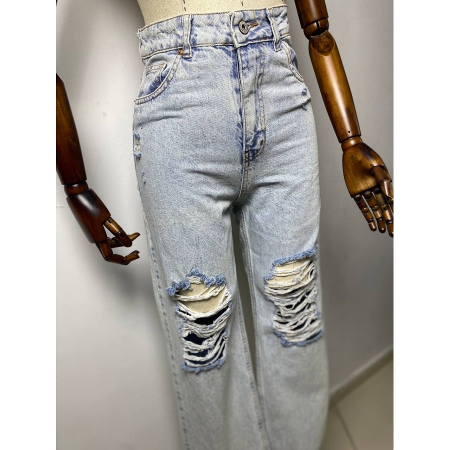 ALIEN Yırtmaç Detay Yırtık Jean ALIEN Yırtmaç Detay Yırtık Jean