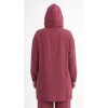 Bordo İkili Tunik Takım