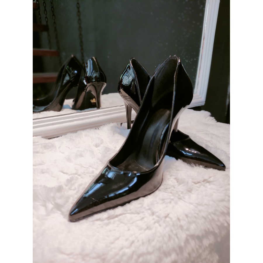 Siyah Rugan Stiletto Siyah Rugan Stiletto